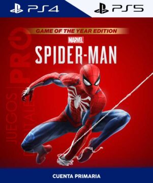 SpiderMan Juego Del año